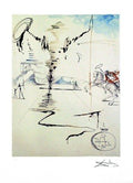 artworkforless.com Don Quixote by Salvador Dali - 24 x 18 inches - Fine Art Print/Poster