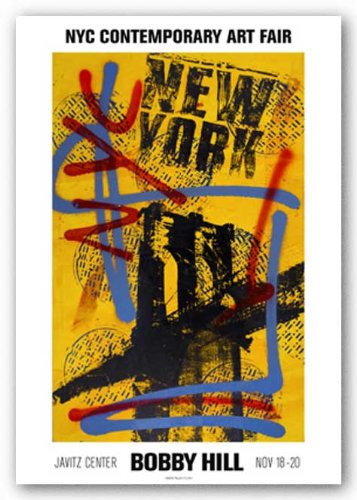 NYC Yellow II by Bobby Hill 16.625"x10.75" Art Print Poster