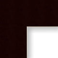 11x14 Mat for Picture Frame Black with Cream Core and 7x10 Opening Size (B221MAT)
