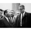 Martin Luther King Jr. & Malcolm X Washington DC March 26 1964 Poster Print by McMahan Photo Archive (10 x 8) Inch