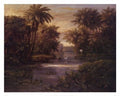 Lagoon At Daybreak Poster by Montoya (30.00 x 24.00)