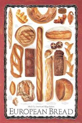 European Bread by Joe Ortiz - 36 x 24 inches - Fine Art Print / Poster