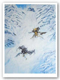 Bruce Teleky Jammin' da Chute by Annie Lee 28.875"x21" Art Print Poster