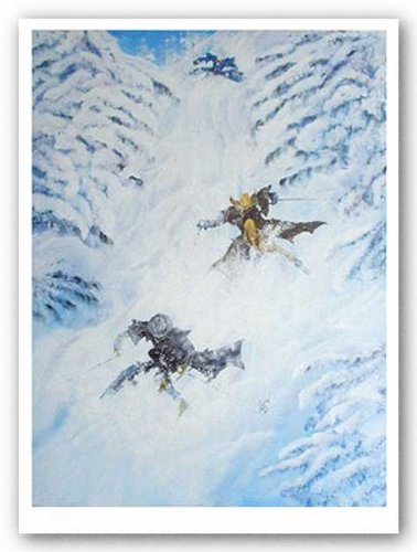 Bruce Teleky Jammin' da Chute by Annie Lee 28.875"x21" Art Print Poster