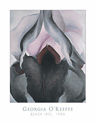 Black Iris 1906 - Poster by Georgia O'Keeffe (25 x 32)