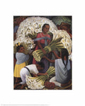Flower Vendor by Diego Rivera Art Print, 16 x 20 inches