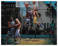 in Mid Air by Lonnie Ollivierre Art Print, 10 x 8 inches