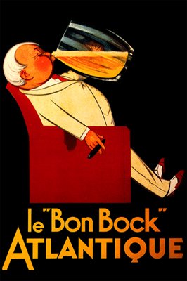 Le Bon Bock Atlantique Poster Print (15 x 21)