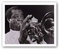 Louis Armstrong by William Gottlieb - 24 x 30 inches - Fine Art Print / Poster
