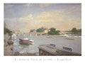 artworkforless.com La Seine et l'Isle de la Cite by Luigi Loir - 23 1/2 x 31 1/2 inches - Fine Art Print/Poster