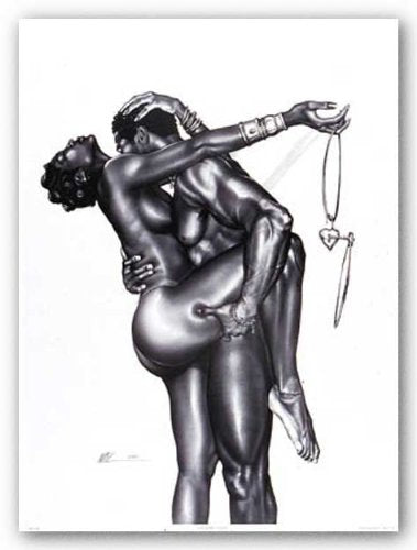 Bruce Teleky Lock and Key United by Kevin A. Williams (WAK) 32"x24" Art Print Poster