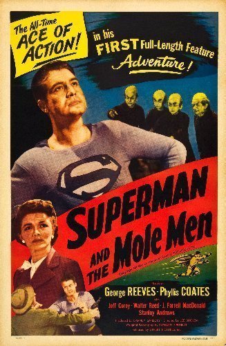 Superman Mole Men Movie Poster 2ftx3ft