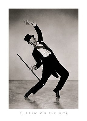 Anonymous Puttin' On the Ritz (Fred Astaire) 20 x 27 Poster Print