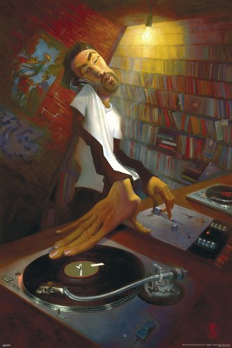 Justin Bua The DJ Poster 24x35