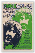 Bruce Teleky Frank Zappa, Paramount Northwest, 1972 22"x14" Art Print Poster