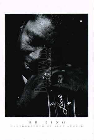 Barewalls B.B. King, Art Poster by Jeff Sedlik