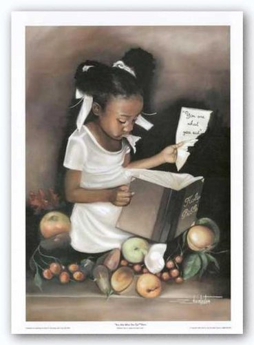You Are What You Eat - Hers by Edwin Lester 14"x20" Art Print Poster