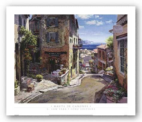 Hauts De Cangnes by S. Sam Park 28"x22" Art Print Poster