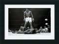 Muhammad Ali v. Sonny Liston Framed Print by unknown Framed