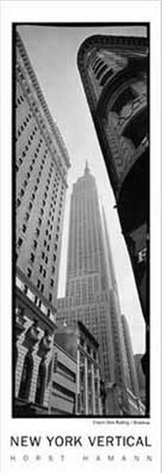 Empire State Building by Horst Hamann - 39 x 13 3/8 inches - Fine Art Print / Poster