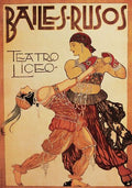 Art Poster Print - Bailes-Rusos - Artist: unknown- Poster Size: 36 X 25