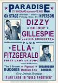 Art Poster Print - Dizzy Gillespie and Ella Fitzgerald, Detroit, 1947 - Artist: Anon - Poster Size: 24 X 17