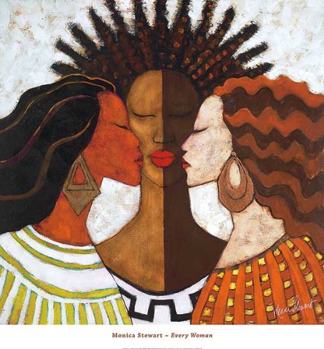 Every Woman Poster Print by Monica Stewart, Overall Size: 26 x 28, Image Size: 26x26