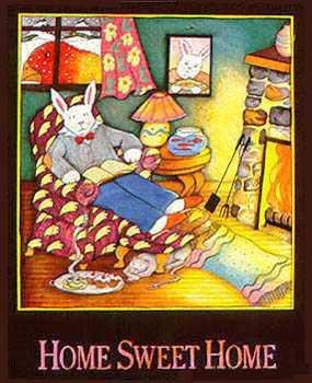 Home Sweet Home by Nancy Carlson - 24 x 18 inches - Fine Art Print / Poster