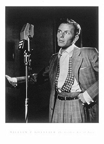 Frank Sinatra (with microphone) * by William Gottlieb - 24 x 18 inches - Fine Art Print / Poster