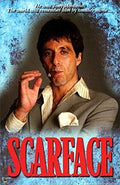Scarface, Tony Montana by Anonymous - 36 x 24 inches - Fine Art Print / Poster