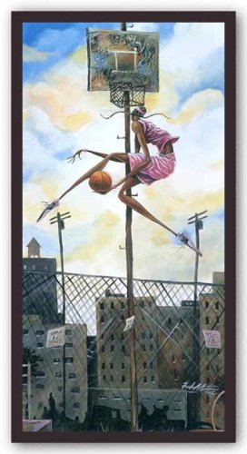 Bruce Teleky Queen B by Frank Morrison 29"x20" Art Print Poster