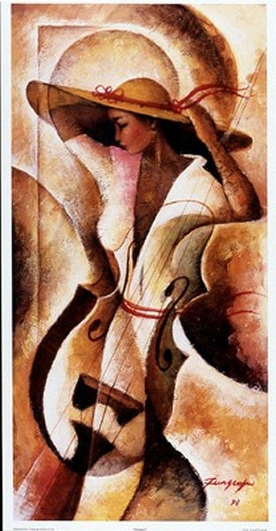 artworkforless.com Elegance by Essud Fungcap - 27 x 13 7/8 inches - Fine Art Print/Poster