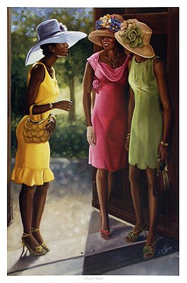 Second Service Poster Print by Henry Lee Battle (12 x 16)