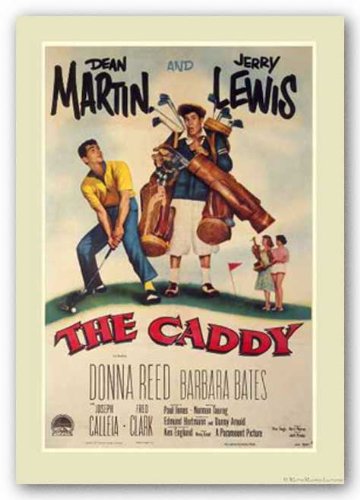 The Caddy Movie Poster - Dean Martin and Jerry Lewis 20"x13.25" Art Print Poster