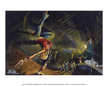 David Garibaldi B-Girl Art Print Poster