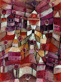 Rose Garden Poster Print by Paul Klee (22 x 28)