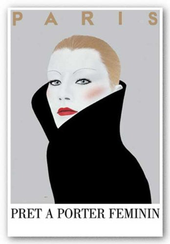 Pret a Porter Feminin by Razzia 29.625"x22.75" Art Print Poster