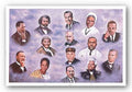 Bruce Teleky 14 Leaders by Hulis Mavruk 22"x34" Art Print Poster