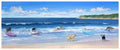 Hot Dogs Surf by Carol Saxe 20"x8" Art Print Poster