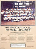 Brooklyn Dodgers, 1955 Poster Print (18 x 24)