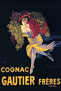 Cognac Gautier Freres by Anonymous - 36 x 24 inches - Fine Art Print / Poster