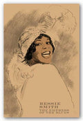 Bruce Teleky Bessie Smith by Clifford Faust 18"x12" Art Print Poster