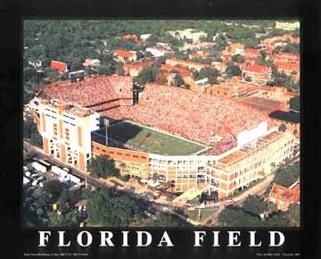 Florida Field - University of Florida, Gainesville by Mike Smith - 22 x 28 inches - Fine Art Print / Poster