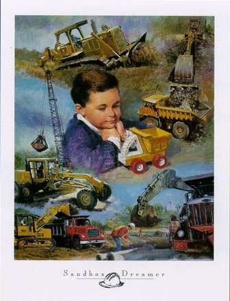 Sandbox Dreamer - Poster by Clemente Micarelli (22 x 28)