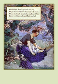 Hush A Bye Baby by Mother Goose Collection - 26 1/2 x 18 3/4 inches - Fine Art Print / Poster