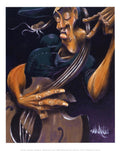 Movin' Strings Art Print Art Poster Print by David Garibaldi, 8x10