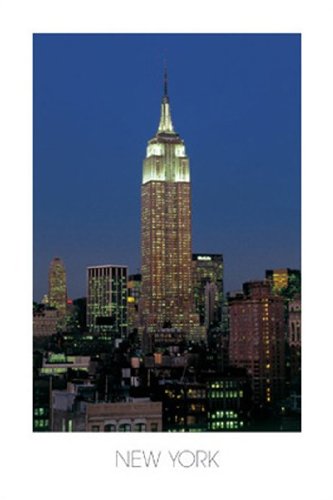 Empire State Building, N.Y. - Poster by Kamran Shaukat (24 x 36)