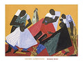 Barber Shop, 1946 - Poster by Jacob Lawrence (32 x 24)