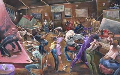 Lenny's Lounge - Poster by Frank Morrison (38 x 24)