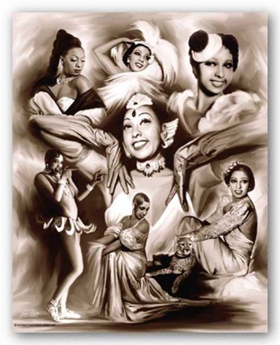 Brown Sugar: Josephine Baker - Poster by Wishum Gregory (20 x 24)